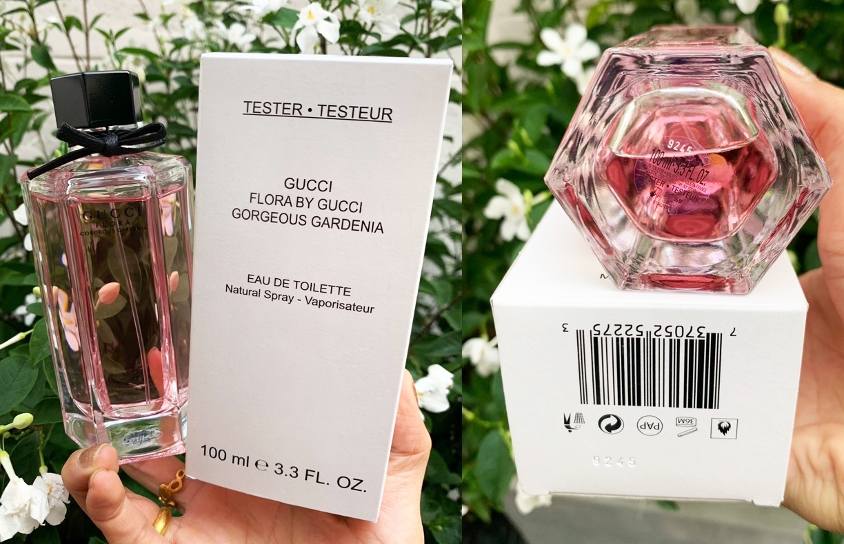 Gucci Flora By Gucci Gorgeous Gardenia Eau De Toilette 100ml. [กล่อง/Tester] ของแท้ 100%