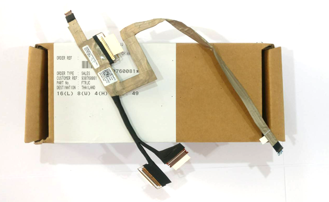 LCD Cable Dell Inspiron 13 5368, 5378 สายแพรจอ โน๊ตบุ๊ค Inspiron 13 5368, 5378 อะไหล่แท้รับประกันศูนย์ Dell Thailand On-site Service