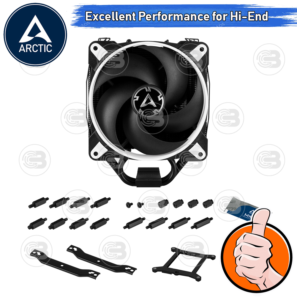 [CoolBlasterThai] Arctic Freezer 34 eSports DUO Tower CPU Cooler (WHITE) (LGA1851/AM5 Ready)