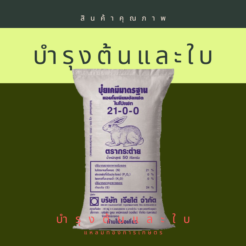 21-0-0 เม็ดเล็ก กระต่าย