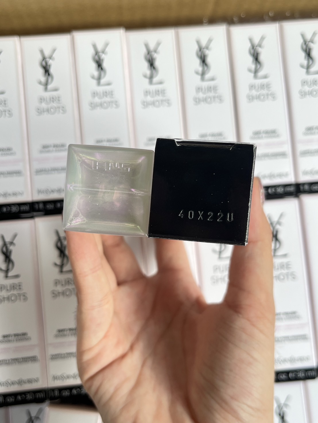 YSL Pure Shots Polish Double Essence 30ml. สูตรใหม่ เซรั่มสำหรับความกระจ่างสว่างใส