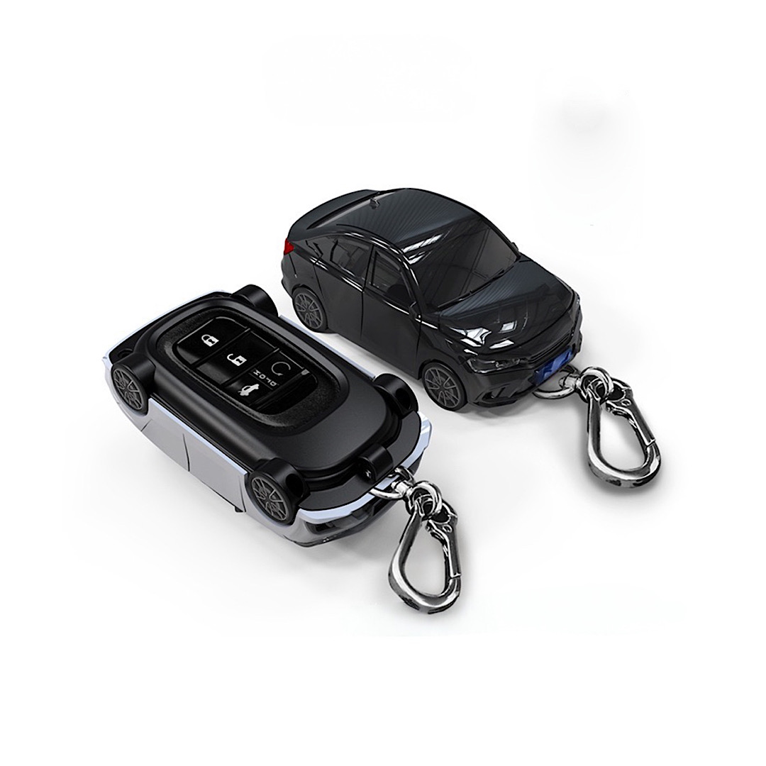เคสกุญแจ Key Case โมเดลรถ Honda Civic FE 2022-2027 มีไฟ LED