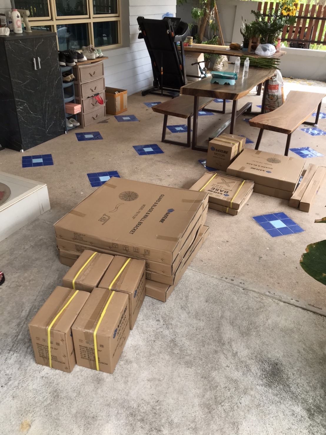 พัดลมใบดำ, FRESH KOOL,Nature, FS-75 30 นิ้ว