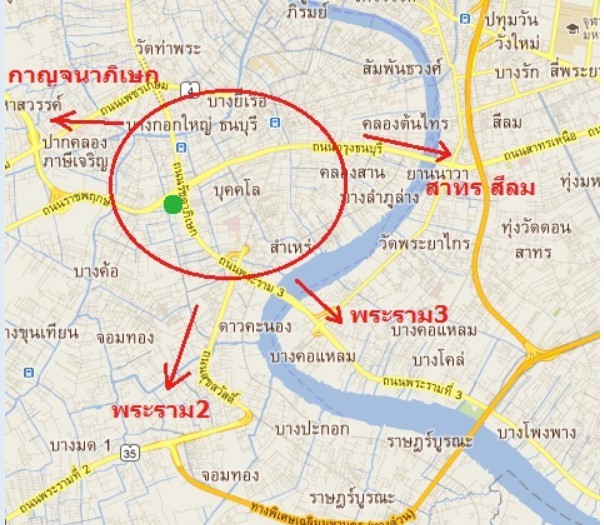 ขายคอนโด ย่าน ราชพฤกษ์ ตากสิน ท่าพระ เทอดไท บุคคโล : เดอะ พาร์คแลนด์ ตากสิน-ท่าพระ ถ.ราชพฤกษ์ แขวงบุคคโล เขตธนบุรี กรุงเทพ / 74.65 ตารางเมตร