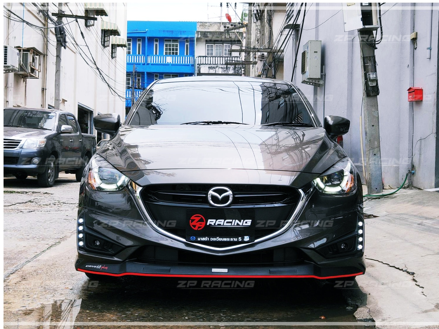 ชุดแต่ง Mazda 2 รุ่น DRIVE 68 Plus [5ประตู]