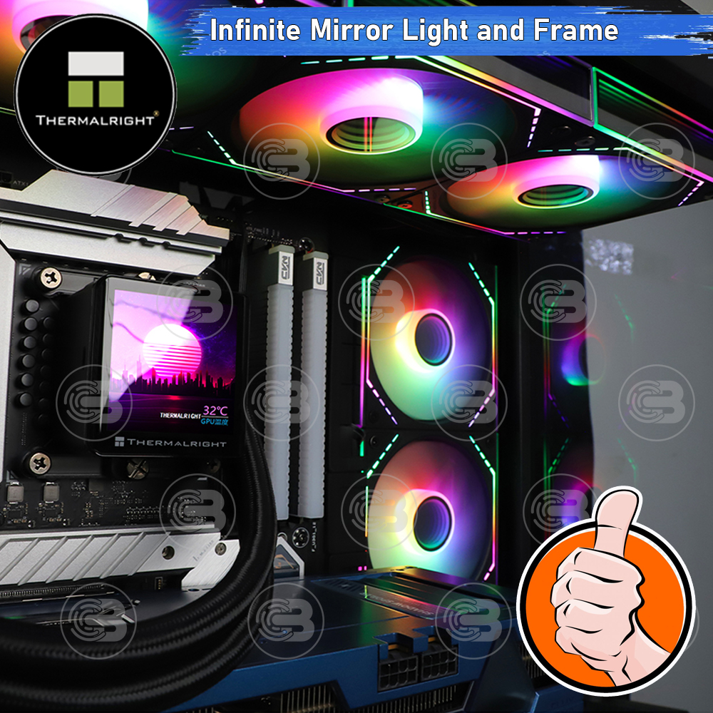 [CoolBlasterThai] Thermalright TL-M12-S A-RGB Fan Case (size 120 mm.) ประกัน 3 ปี