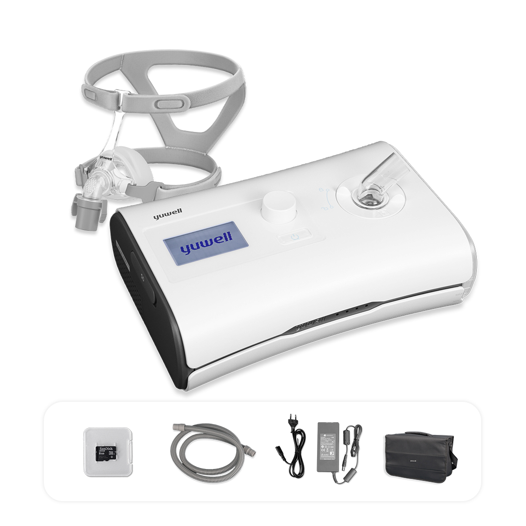 เครื่องช่วยหายใจ Auto CPAP Yuwell รุ่น YH-550 ลดการนอนกรน หยุดหายใจขณะหลับ รับประกันศูนย์ไทย 2 ปี
