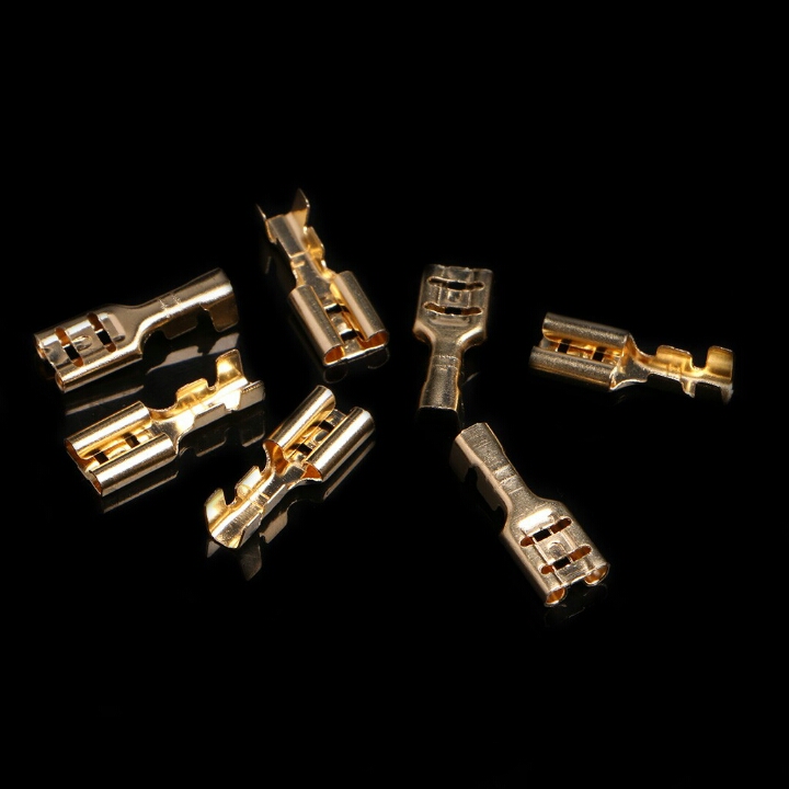 หางปลาเปลือยรถยนต์ตัวเมีย 4.8mm.