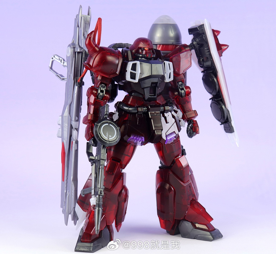 2001R MG 1/100 Zaku Red [Flash Model] (แถมเกราะแดงใส)