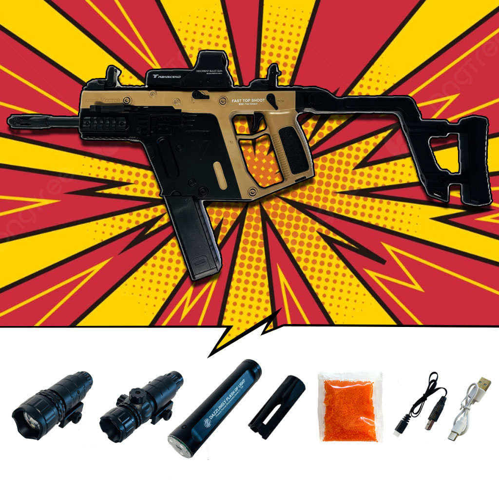 ปืนเจล ปืนเจลไฟฟ้า รุ่น Kriss Vector (Semi&Full-Auto)