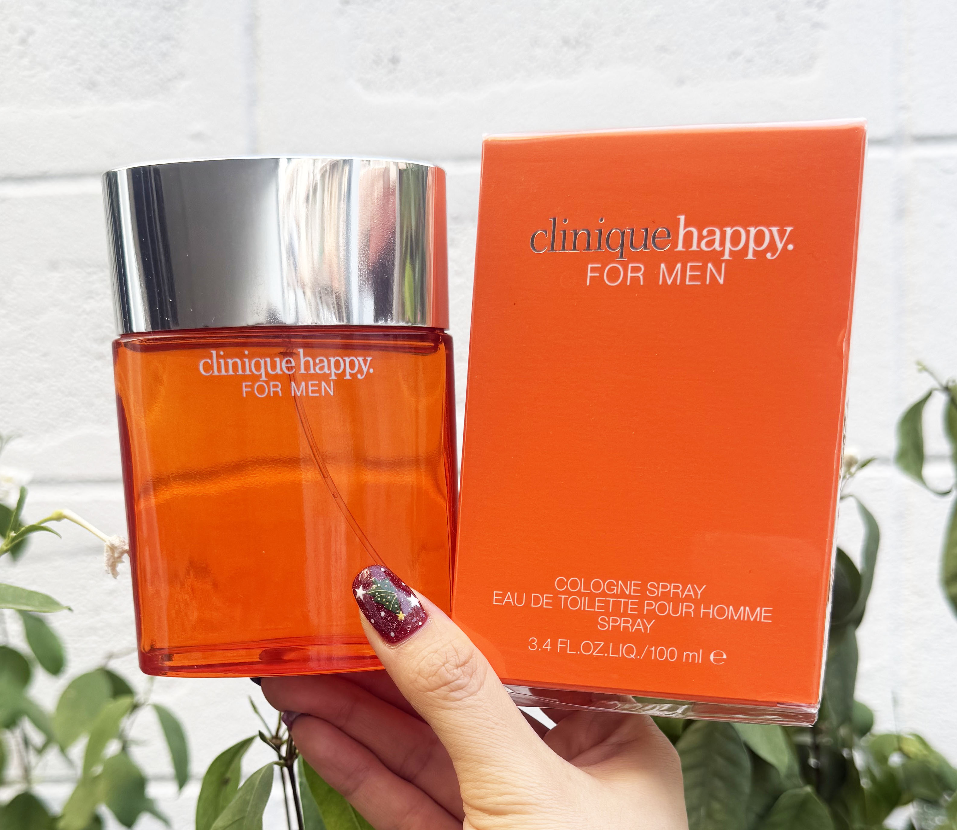 (1กล่อง) Clinique Happy For Men Eau De Toilette 100ml. น้ำหอมสำหรับผู้ชาย ของแท้
