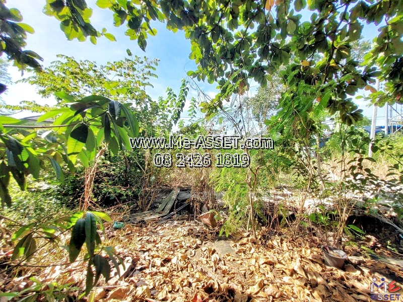 ขายที่ดินถมแล้ว พร้อมสิ่งปลูกสร้าง ติดถนน 2 ด้าน ย่าน หนองระแหง วัชรพล คลองสามวา หทัยราษฎร์ : ใกล้เลียบด่วนกาญจนาภิเษก-ทางด่วนจตุโชติ : 346 ตร.วา