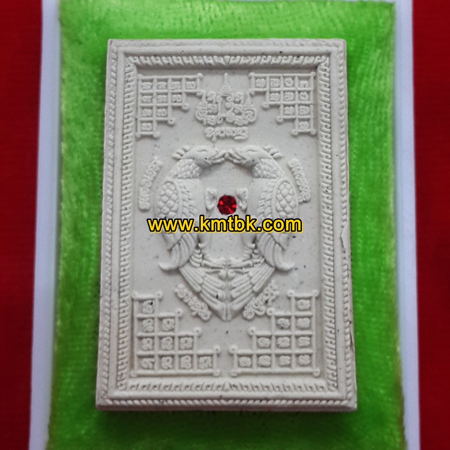 พระผง หลวงพ่อเปิ่นนั่งเสือ วัดบางพระ จ.นครปฐม ขนาดห้อยคอ ปี2556 ของแท้จากวัด