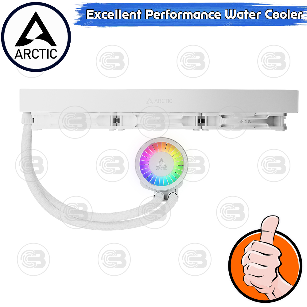 [CoolBlasterThai] ARCTIC Liquid Freezer III PRO 420 White (All-In-One CPU Water Cooler) (LGA1851/1700/AM5/AM4)
