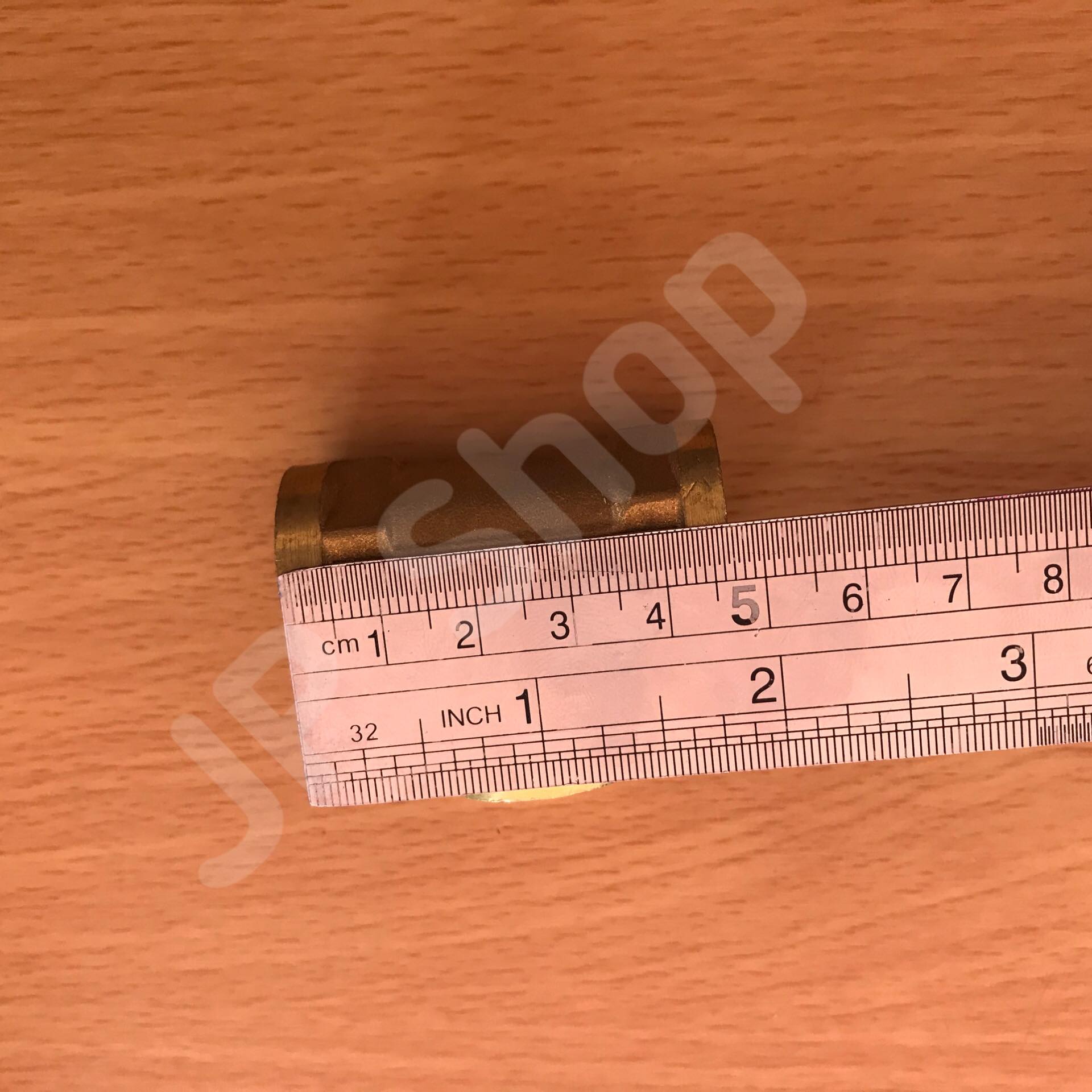 ข้อต่อสามทางทองเหลือง ขนาด 4 หุน เกลียวใน ข้อต่อ สามทาง ทองเหลือง เกลียวใน 4 หุน #0554