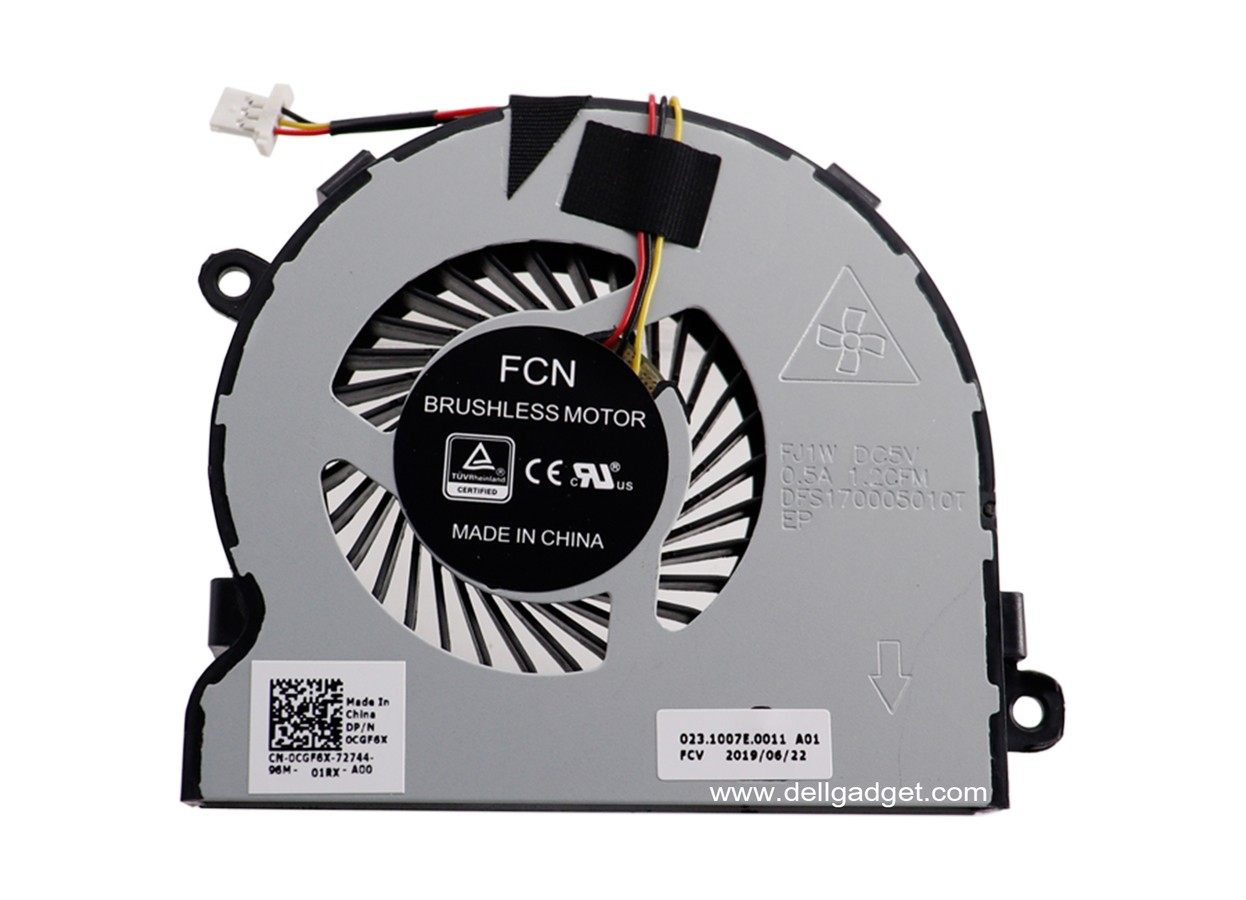 พัดลม ซีพียู Dell Vostro 3578 แท้ CPU FAN Dell Vostro 3578 แท้ ประกันศูนย์ Dell ราคา พิเศษ
