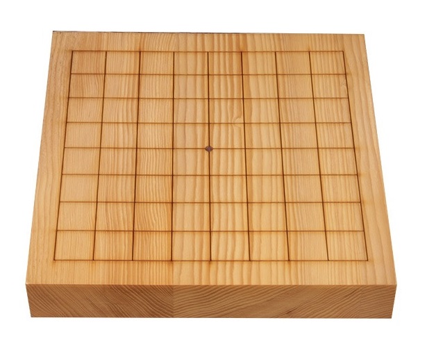 กระดานหมากล้อมไม้Torreya 9 เส้น