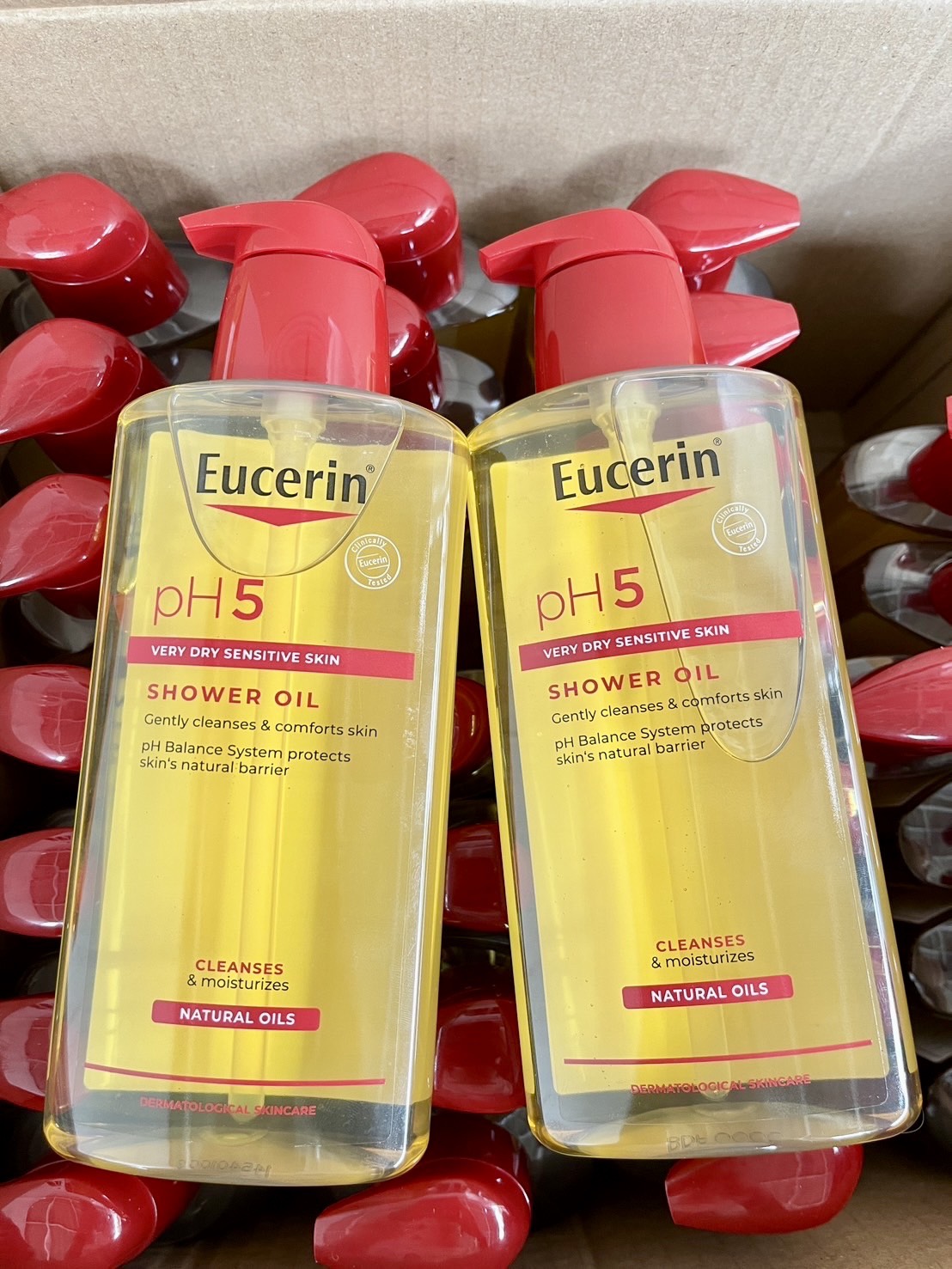 Eucerin pH5 Shower Oil 400ml. ครีมอาบน้ำผสมน้ำมัน (1ขวด)