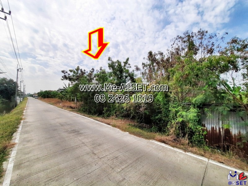 ขายที่ดินถมแล้วบางส่วน ย่าน วัดเสนีวงศ์ วัดมะสง เลียบคลองกำนันชื่น หนองเพรางาย ไทรน้อย : ซ.วัดเสนีวงศ์ : 300 ตร.วา