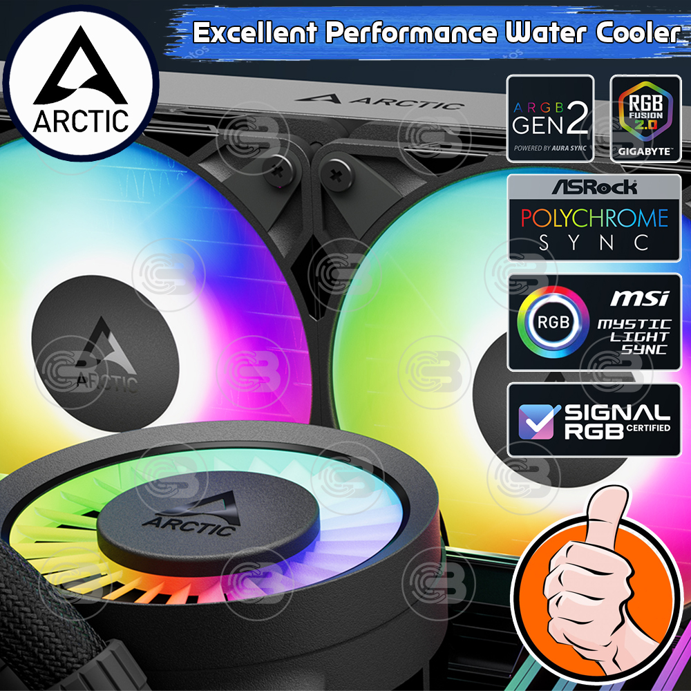 [CoolBlasterThai] ARCTIC Liquid Freezer III PRO 280 A-RGB Black (All-In-One CPU Water Cooler) (LGA1851/1700/AM5/AM4)
