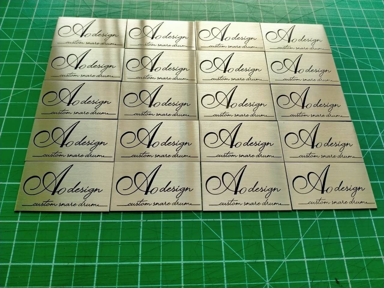 ป้ายสแตนเลสกัดกรด - Ao derign