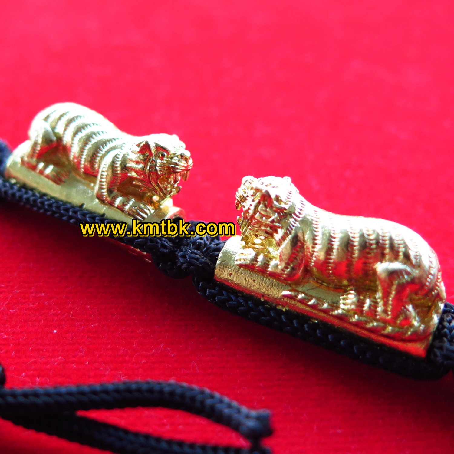 ตะกรุด ข้อมือเสือ วัดบางพระ (หลวงพ่อเปิ่น) จ.นครปฐม เสือใหญ่คู่ ปี2559 ของแท้จากวัด