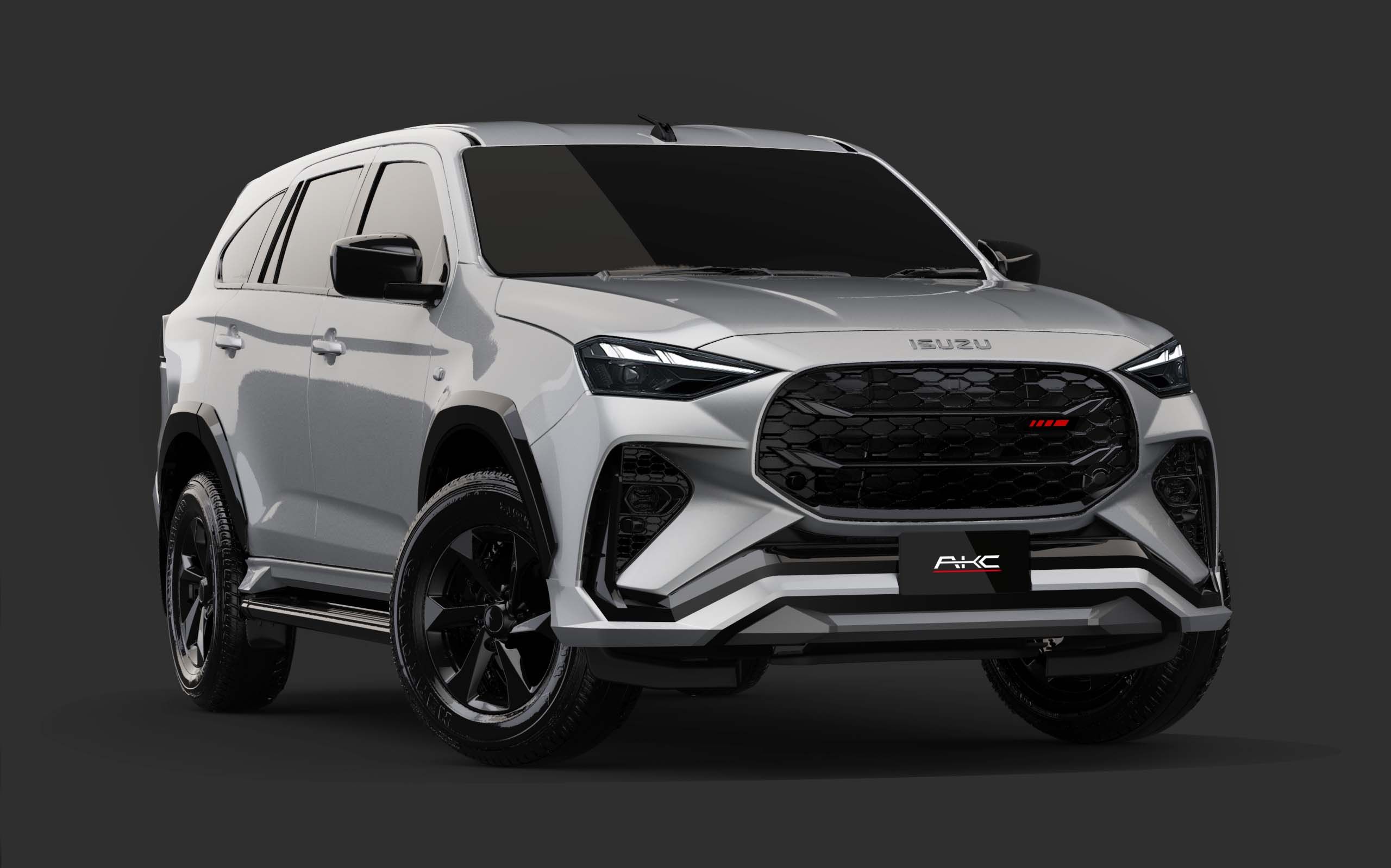 ชุดแต่ง ชุดสเกิร์ต Isuzu MU-X 2025 รุ่น AKC