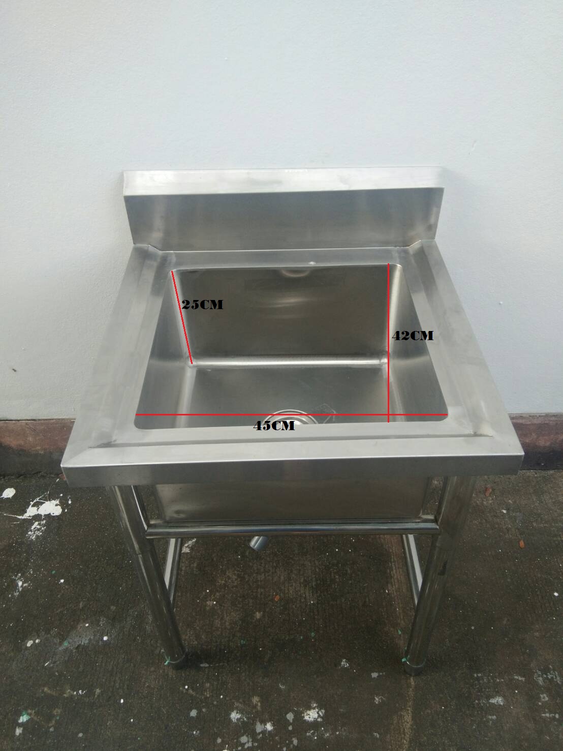 ซิงค์ล้างจานสแตนเลสแบบ 1 หลุม รุ่น: WDC-668