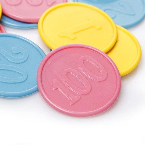 เหรียญชิปพลาสติก Mahjong/Poker Plastic Chip Coin