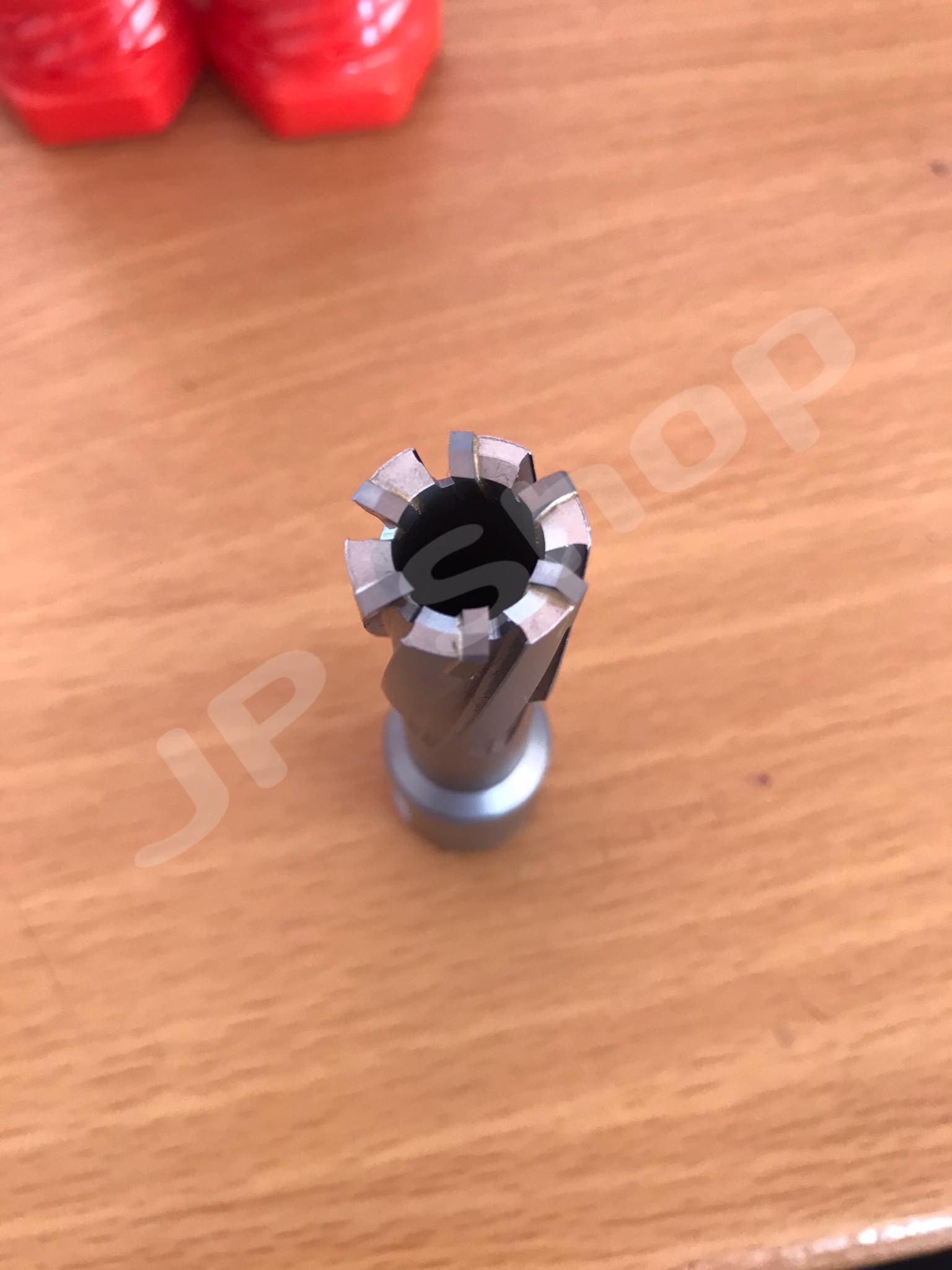 ดอกสว่านเจ็ทบอส แบบโฮลซอว์คาร์ไบสำหรับเจาะเหล็กหนา ด้วยสว่านแม่เหล็กไฟฟ้า ขนาด17*35 มม. #1735