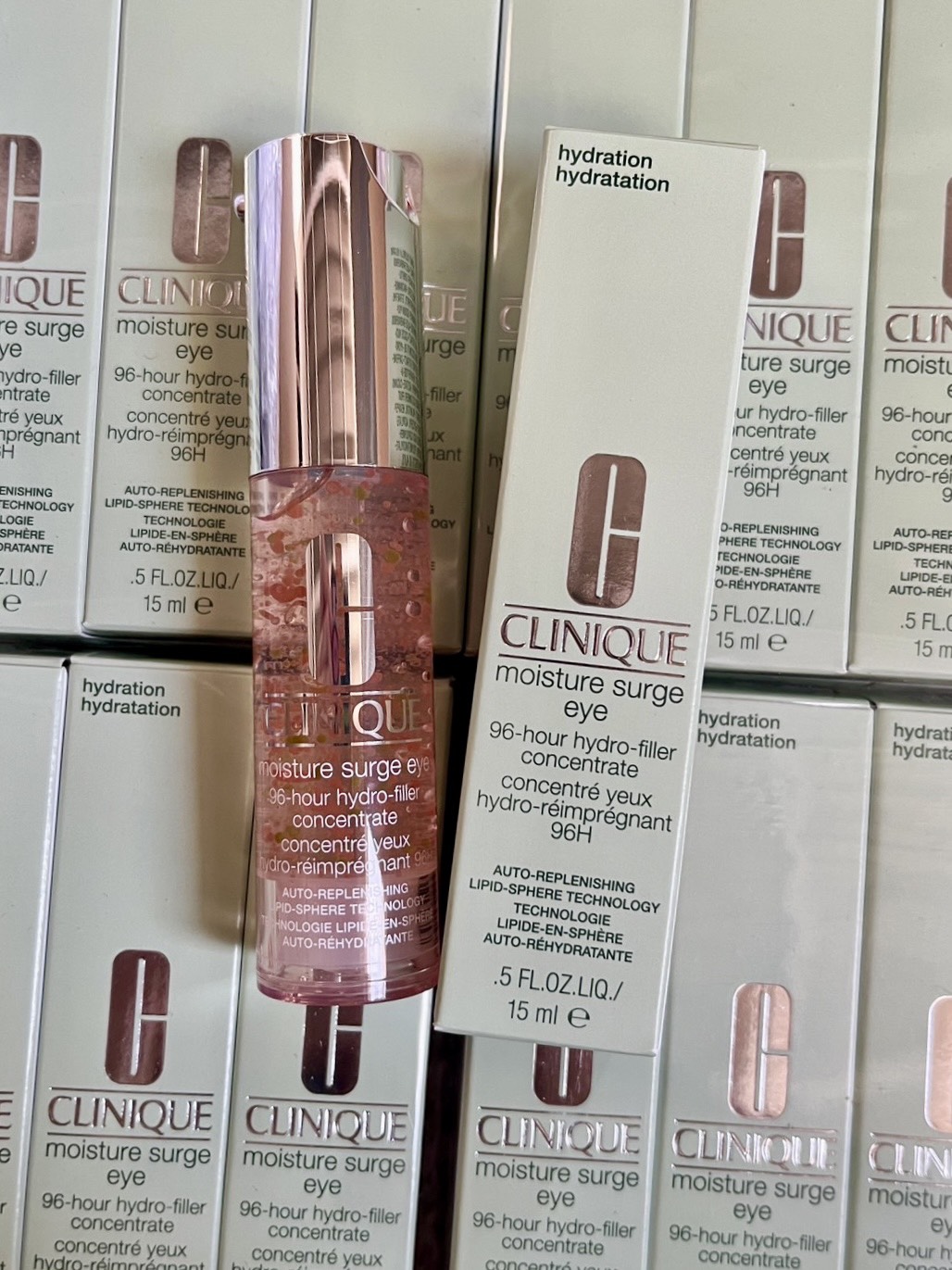 Clinique Moisture Surge Eye Hydro-Filler Concentrate 15ml. เจลบำรุงรอบดวงตา