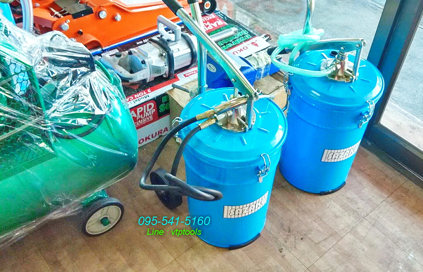 ถังเติมน้ำมันเกียร์มือโยก