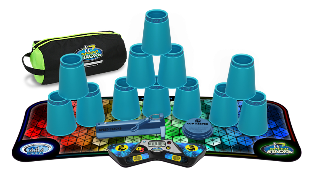 ชุดแก้วสแต็ครุ่นโปร G5 Pro Competitor Speed Stacks (แก้วPro Series 2+แผ่นรองPro Mat G5+นาฬิกาG5+กระเป๋า)