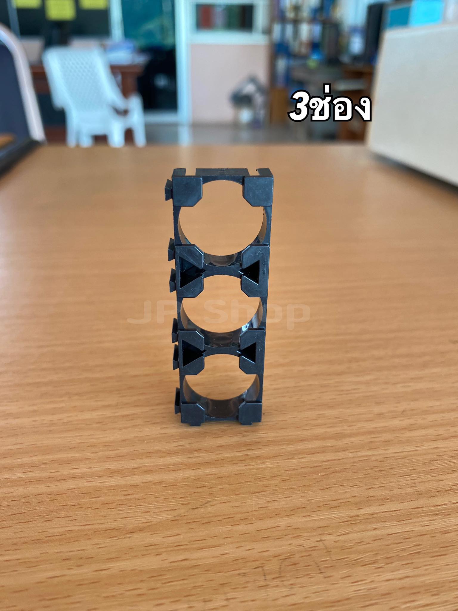 ตัวยึดแบตเตอรี่ ตัวแพ็คแบตเตอรี่ ตัวยึดแบตเตอรี่ลีเธียม18650 3ช่อง #Spacer Holder ตัวแพ็คถ่านสำหรับรถไฟฟ้า #186503