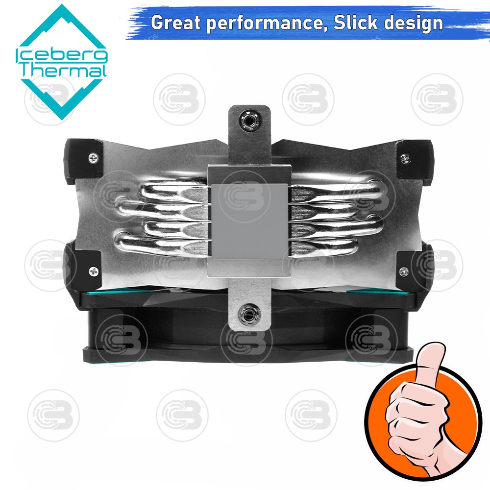 [CoolBlasterThai] Iceberg Thermal IceSLEET G4 OC Black Multi Compatible Tower CPU Cooler with A-RGB