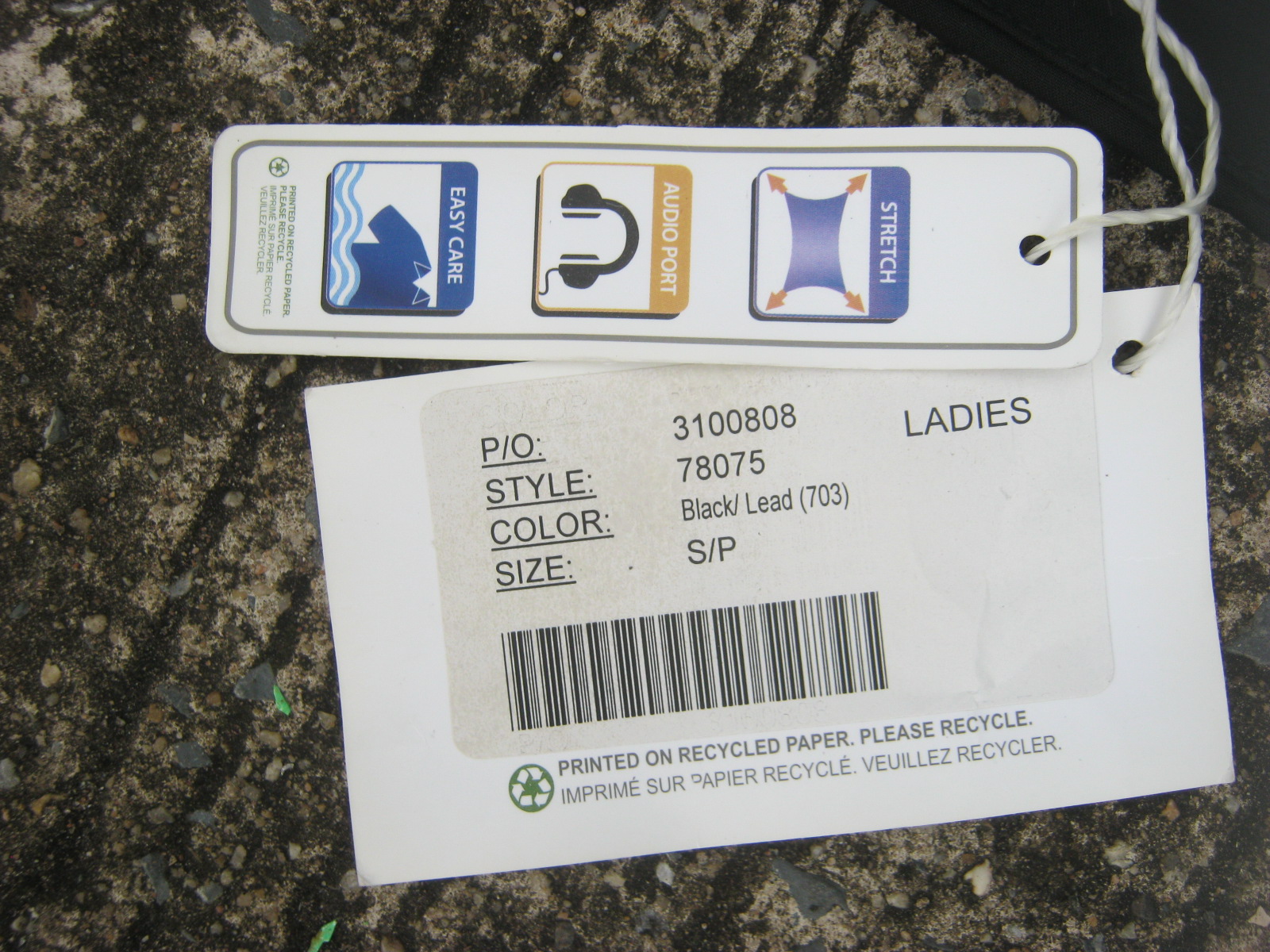 เสื้อกันฝน กันลมกันหนาว สีดำ