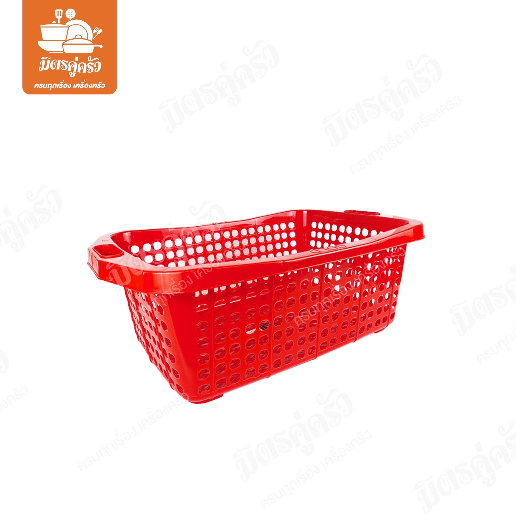 ตะกร้า เหลี่ยมต่ำ (ตราสำเภาทอง) No.118