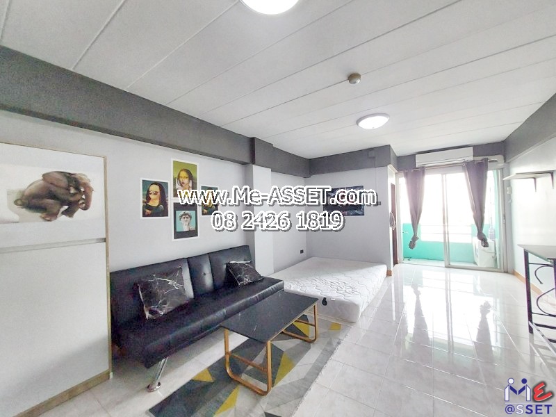 ขายและเช่า คอนโด ย่าน อ่อนนุช ประเวศ ศรีนครินทร์ พัฒนาการ สุขุมวิท 77 : พฤกษาธานี 1 คอนโดเทล Prueksa Thani 1 Condotel : 29.09 ตร.เมตร