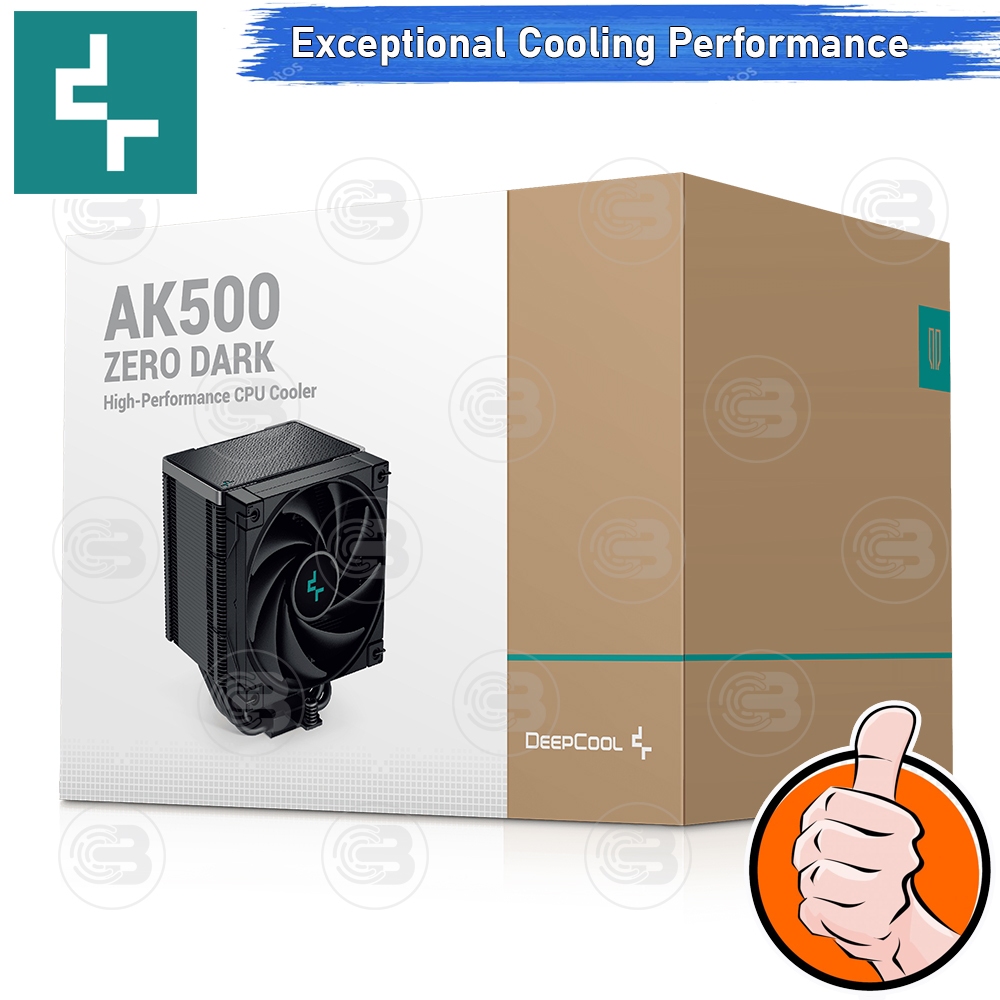 [CoolBlasterThai] DeepCool AK500 ZERO DARK CPU Cooler (LGA1851/AM5 Ready)