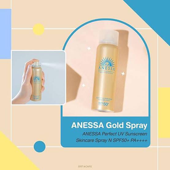 Shiseido Anessa Perfect UV Spray Sunscreen SPF50+ PA++++ ปริมาณ 60 กรัม สเปรย์กันแดด