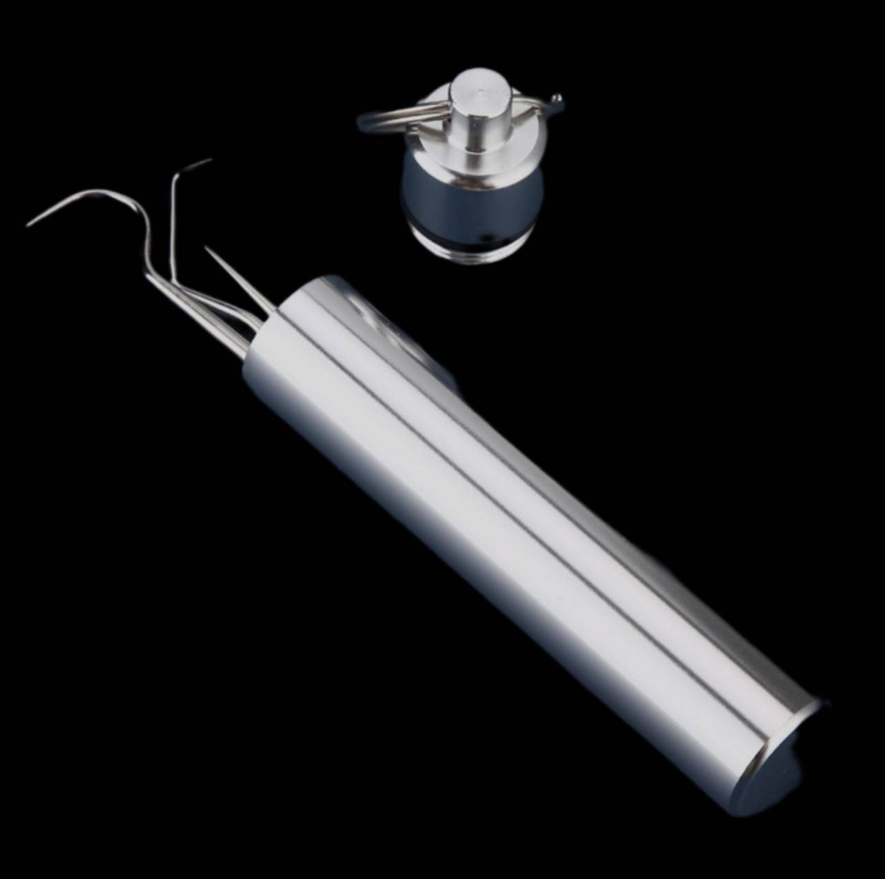 ไม้จิ้มฟัน สแตนเลสเกรด 304 ชุด7ชิ้น ทำความสะอาดช่องปากฟัน ไหมขัดฟันแบบพกพา ไม้จิ้มฟัน #304159