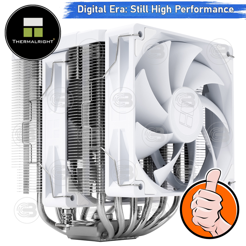 [CoolBlasterThai] Thermalright Peerless Assassin 120 Digital WHITE (AM5/LGA1851 Ready) ประกัน 6 ปี
