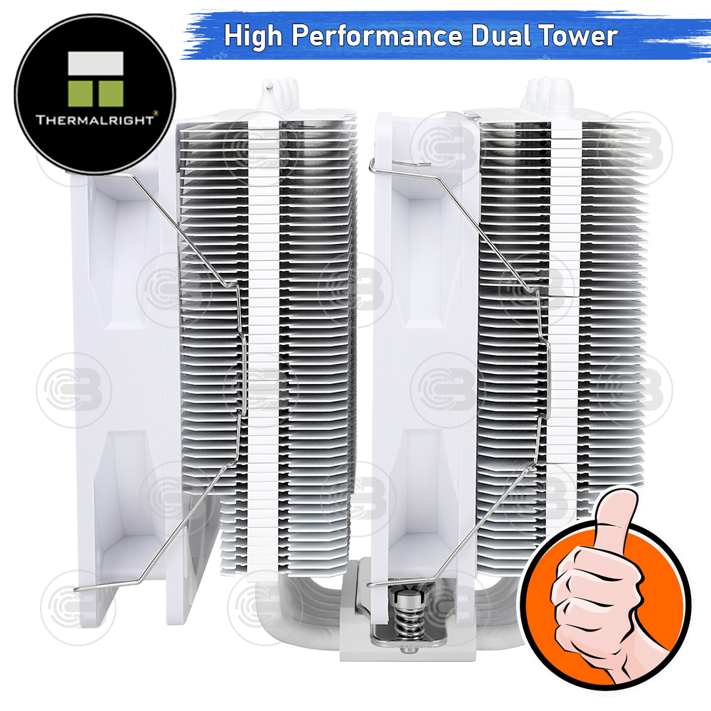 [CoolBlasterThai] Thermalright Peerless Assassin 120 SE WHITE ARGB CPU Heat Sink (AM5/LGA1851 Ready) ประกัน 3 ปี