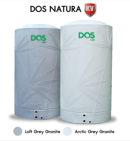 ถังเก็บน้ำ DOS NATURA KV HY-60/LY,AG ขนาด 500-2000 ลิตร