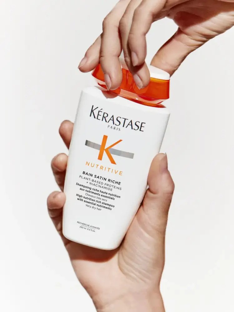 (1ขวด) Kérastase Nutritive Bain Satin Riche Shampoo – 80ml** แชมพู สูตรเข้มข้นสำหรับผมแห้งมาก