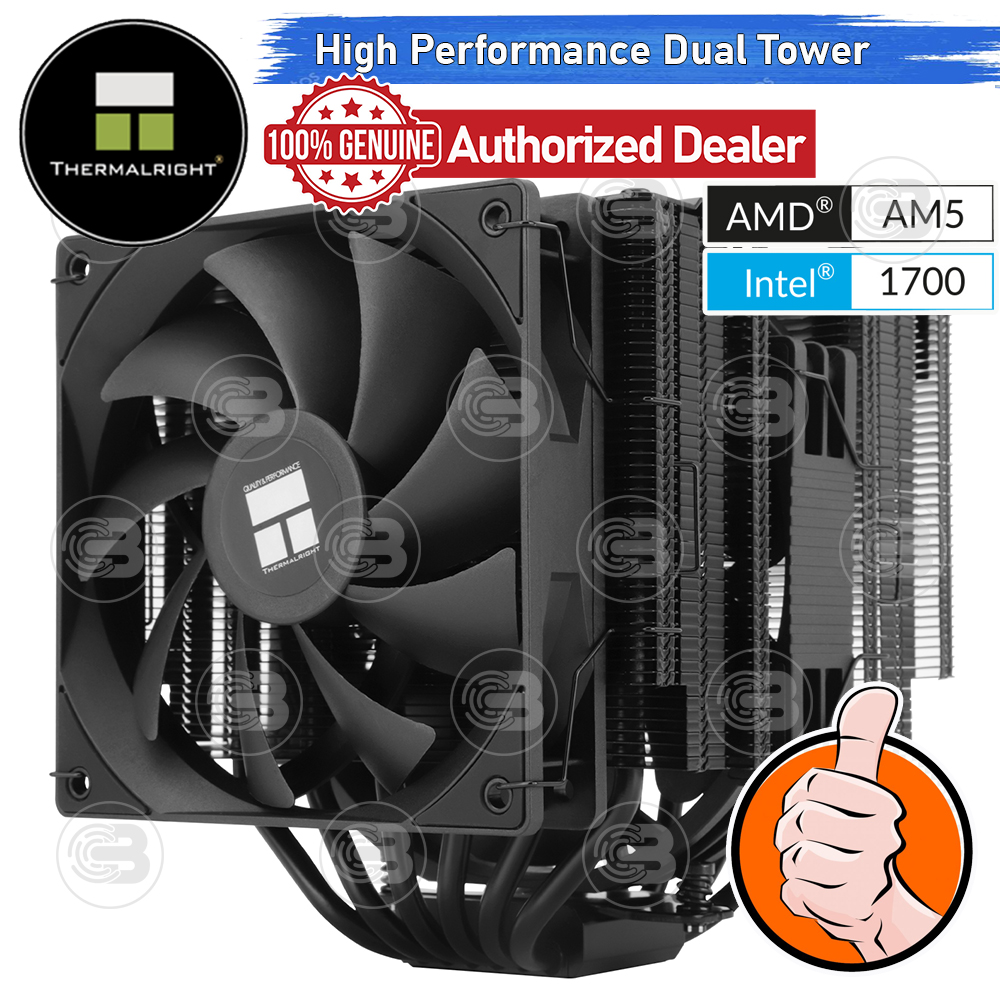 [CoolBlasterThai] Thermalright Peerless Assassin 140 Black Heat Sink (AM5/LGA1851Ready) ประกัน 3 ปี