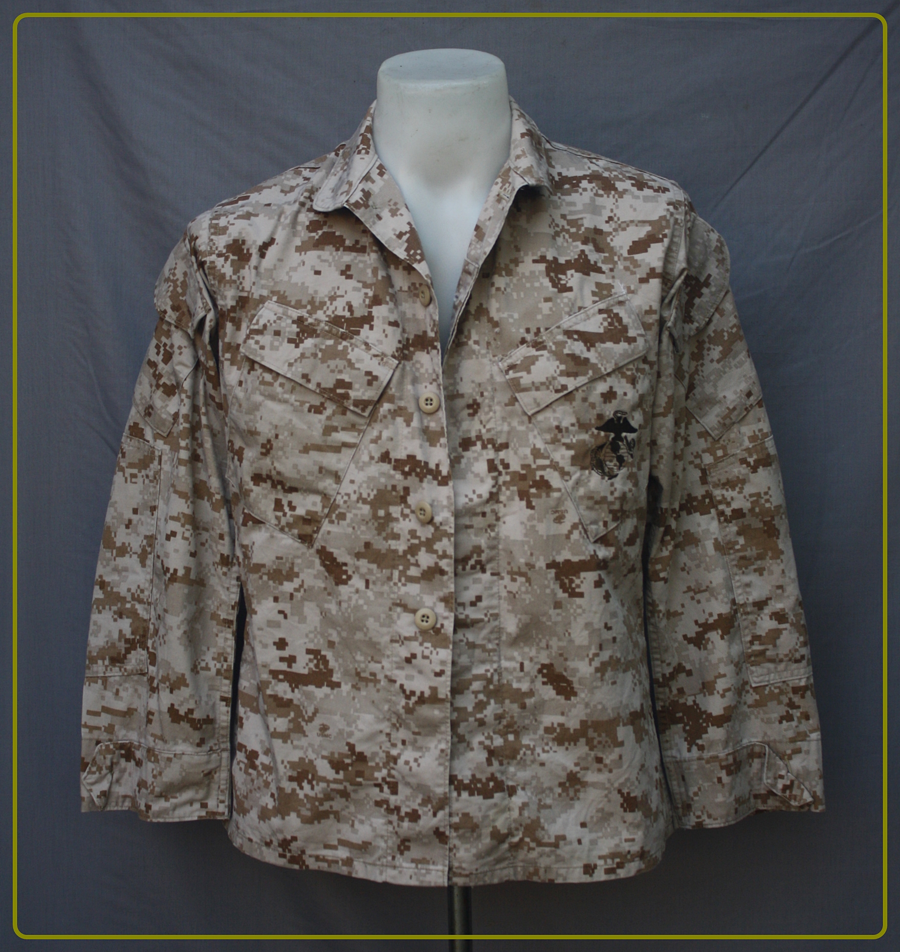 เสื้อ ทหารสหรัฐ USMC MARPAT Desert XS-S
