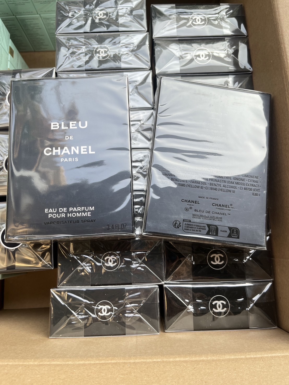Chanel Bleu De Chanel Eau De Parfum 100ml. ของแท้ (1กล่อง)