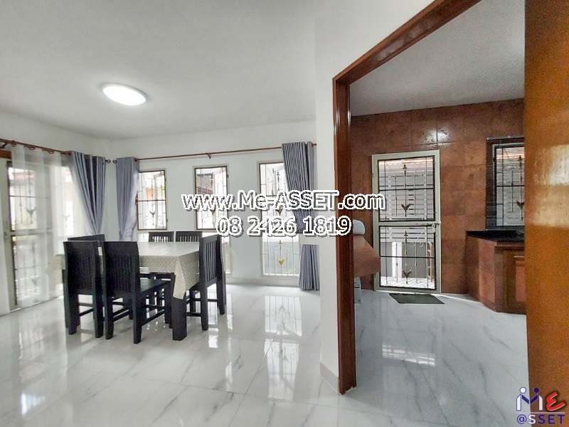 ให้เช่าบ้านเดี่ยว ย่าน รังสิต คลองสาม ลำสามแก้ว บึงยี่โถ คลองหลวง : ม.วรารักษ์ รังสิต-คลองสาม : 2 ชั้น 53 ตร.วา