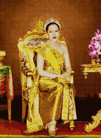 พระราชินีทรงบัลลังก์